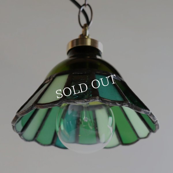 アンティーク照明｜ステンドグラスミニペンダントライト天井照明