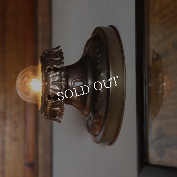 【天井直付け】USAアンティーク照明アールデコシーリングライトB｜天井照明