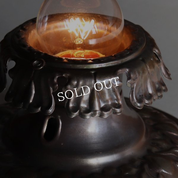 【天井直付け】USAアンティーク照明アールデコシーリングライトB｜天井照明