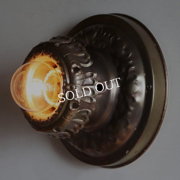 【天井直付け】USAアンティーク照明アールデコシーリングライトB｜天井照明