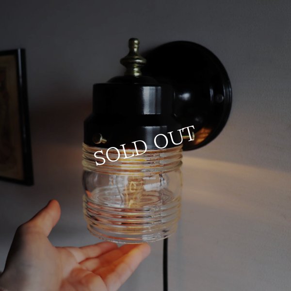 【取付け工事不要】USAヴィンテージポーチライトリメイク照明ブラケットライト｜アンティーク壁掛け照明