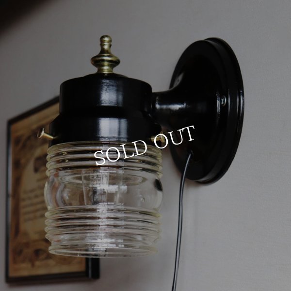 【取付け工事不要】USAヴィンテージポーチライトリメイク照明ブラケットライト｜アンティーク壁掛け照明