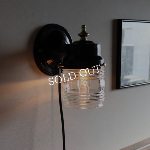 【取付け工事不要】USAヴィンテージポーチライトリメイク照明ブラケットライト｜アンティーク壁掛け照明