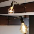【電気工事不要】ヴィンテージシーリング兼用真鍮製シンプルブラケットライト壁掛け照明｜アンティーク照明
