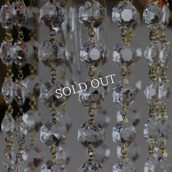 USAヴィンテージシャンデリアブラケットライト壁掛け照明フリルフレーム｜アンティーク照明