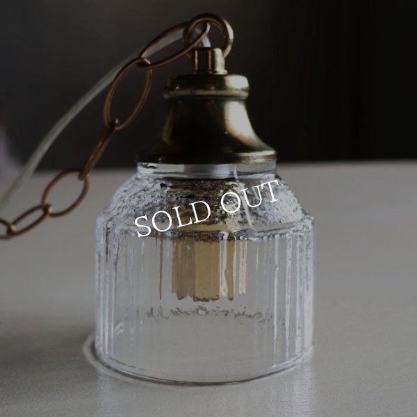 3灯ガラスペンダントライト天井照明B｜ミニガラスシェードスワッグランプミッドセンチュリー