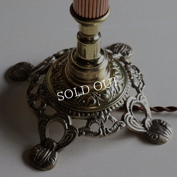 画像7: USAヴィンテージ真鍮＆銅製ファーマシーランプ｜コロニアルテーブルライト角度調整付き卓上照明 (7)