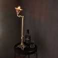 画像10: USAヴィンテージ真鍮＆銅製ファーマシーランプ｜コロニアルテーブルライト角度調整付き卓上照明 (10)