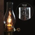 USAヴィンテージオイルランプ型ホブネイルミルクガラス製テーブルライト｜アンティーク卓上照明