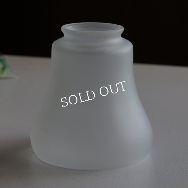 USAヴィンテージフロストガラスシェードペンダントライト吊下照明A｜アンティーク擦りガラス