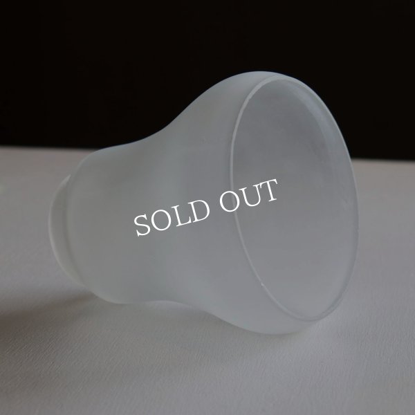 USAヴィンテージフロストガラスシェードペンダントライト吊下照明A｜アンティーク擦りガラス