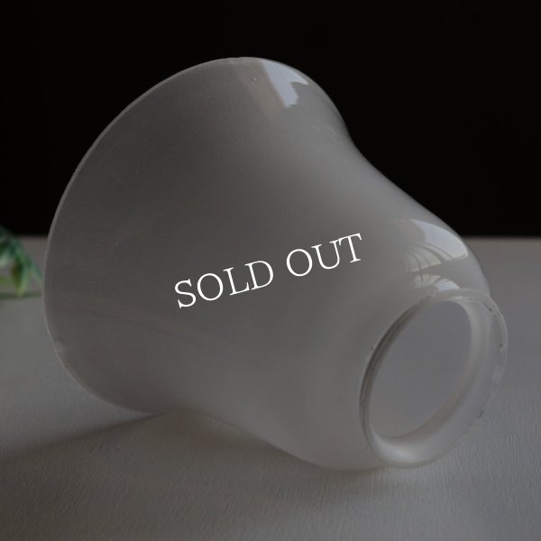 USAヴィンテージフロストガラスシェードペンダントライト吊下照明B｜アンティーク擦りガラス