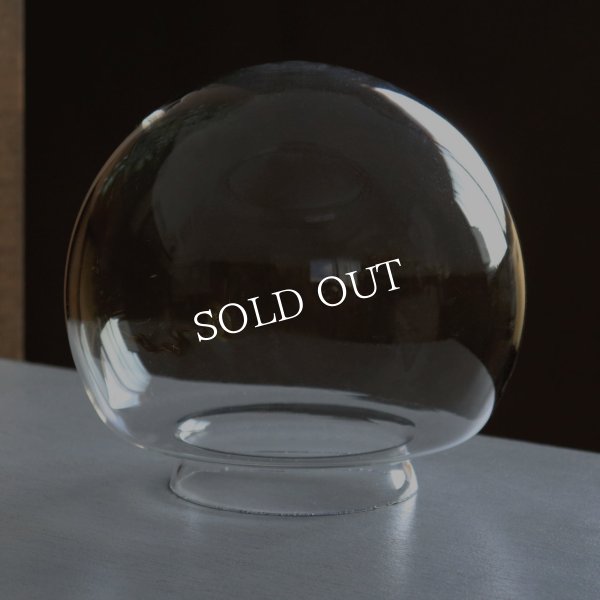 USAヴィンテージクリアガラスボールシェードペンダントライト｜アンティーク吊下げ天井照明