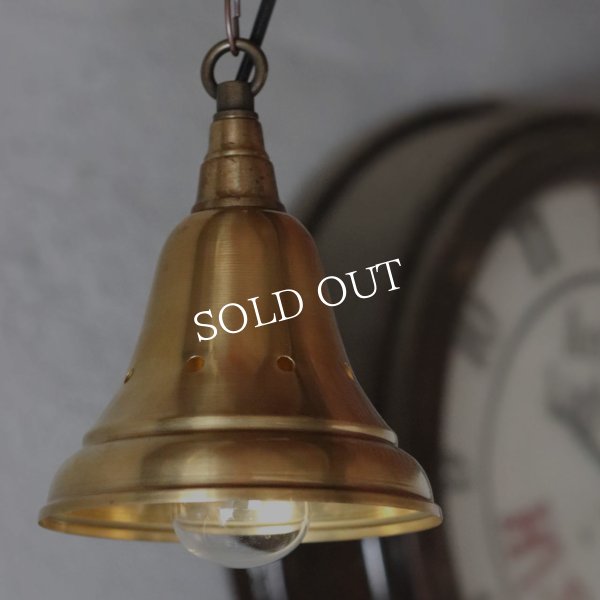 USAヴィンテージインダストリアルブラスシェードペンダントライト｜真鍮製山型電傘吊下げ照明 BRASS PENDANT LAMPS