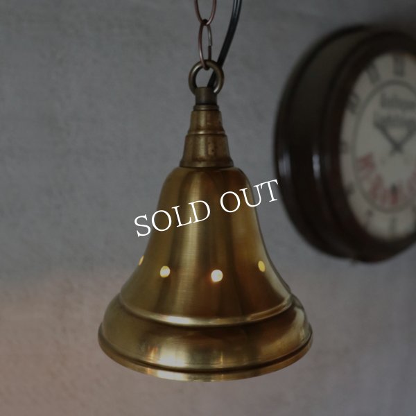 USAヴィンテージインダストリアルブラスシェードペンダントライト｜真鍮製山型電傘吊下げ照明 BRASS PENDANT LAMPS