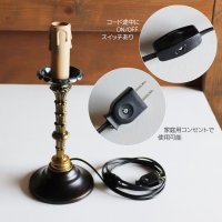 画像2: USAヴィンテージキャンドル型テーブルライト卓上照明｜アイアン調・ゴシック・ヴィクトリアン
