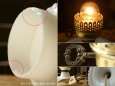 画像6: USAヴィンテージ卓上照明ホブネイルミルクガラス鍵スイッチ付テーブルライト｜アンティークテーブルランプ (6)