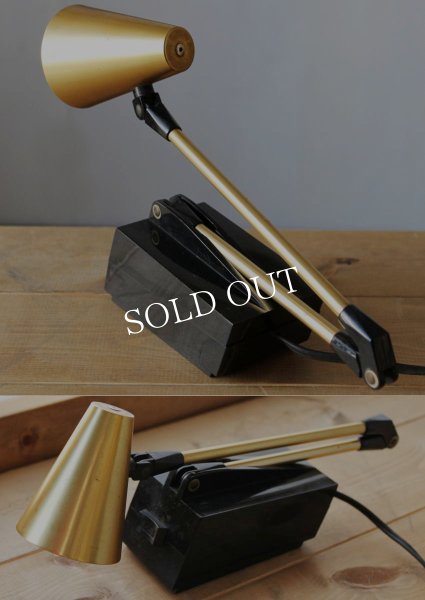画像5: USAヴィンテージTENSORブラケット兼用デスクライトMODEL7100/60'sミッドセンチュリー照明テーブルランプ (5)