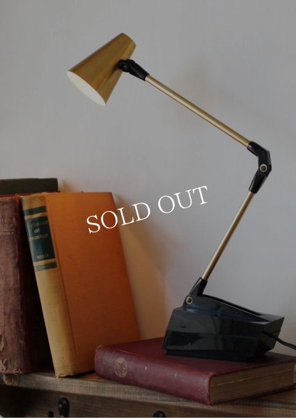 画像2: USAヴィンテージTENSORブラケット兼用デスクライトMODEL7100/60'sミッドセンチュリー照明テーブルランプ (2)