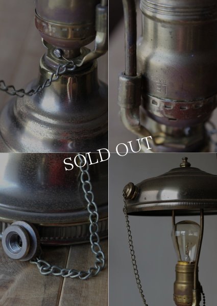 画像8: USAヴィンテージ工業系卓上照明インダストリアルテーブルランプ｜スチームパンクデスクライト (8)