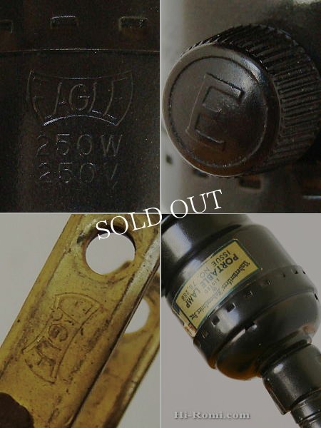 アンティークデスクライト｜EAGLEイーグル社アイアンテーブルライト卓上照明