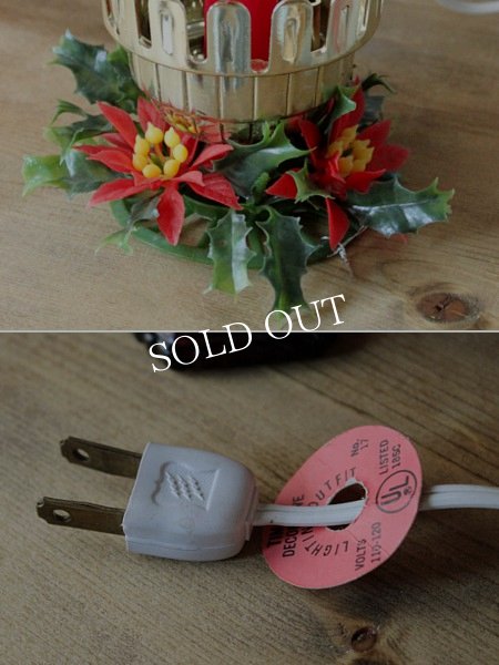 アンティークランプ｜クリスマスハリケーンチムニー卓上照明テーブルライト