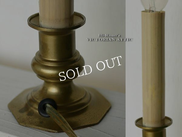 画像4: アメリカンヴィンテージ｜チャーチキャンドルライト教会卓上照明 (4)