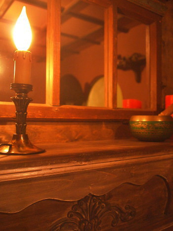 ヴィンテージキャンドルミニテーブルライト卓上照明ランプ