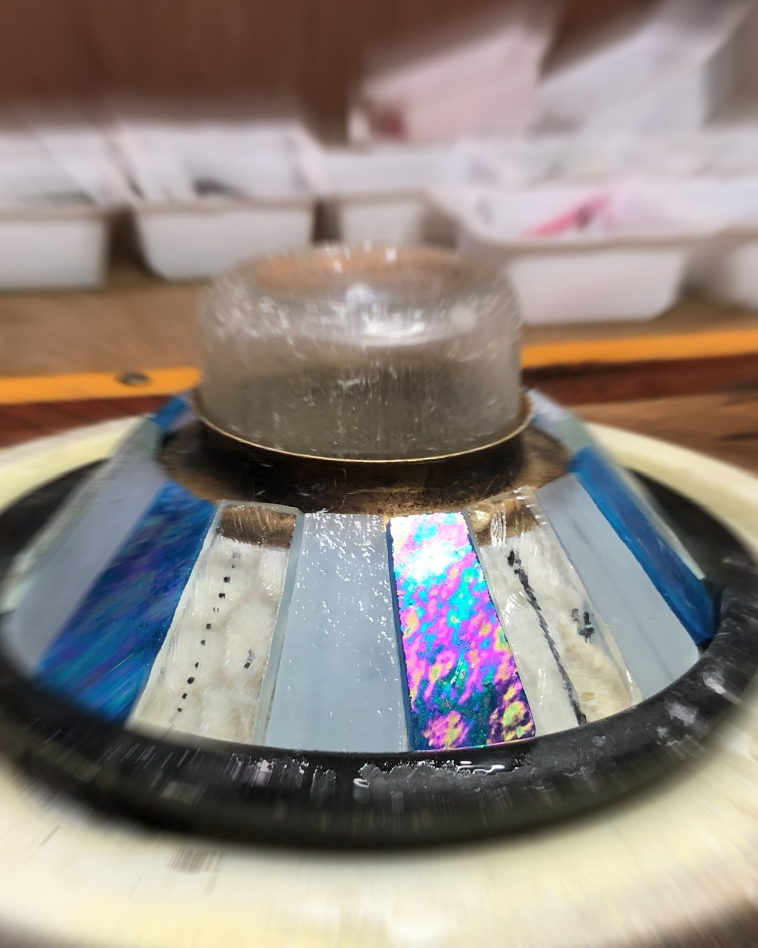 ステンドグラス照明